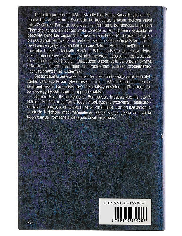 Saatanalliset säkeet - Rushdie, Salman - Romaanit ja novellit - 10105403083 - 1