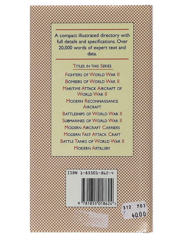 An illustrated data guide to modern fast attack craft - Chant, Christopher - Tietokirjat ja oppaat - 10105403103 - 1