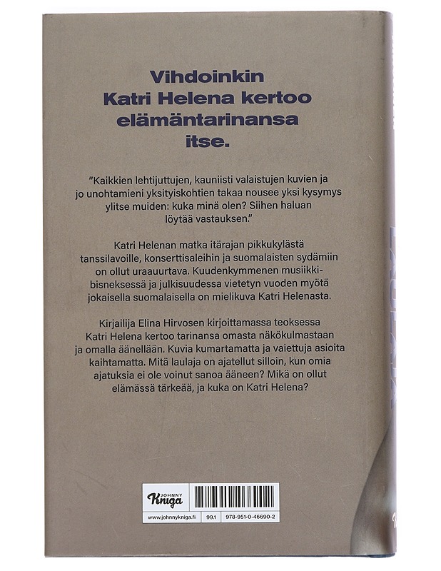 Katri Helena : laulaja - Hirvonen, Elina - Elämäkerrat ja muistelmat - 10105403108 - 1