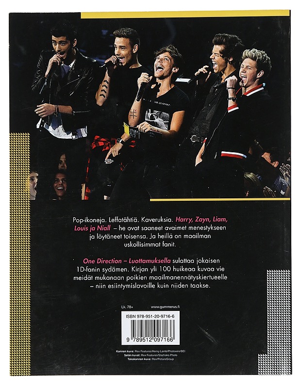 One Direction : luottamuksella - Croft, Malcolm - Elämäkerrat ja muistelmat - 10105403112 - 1