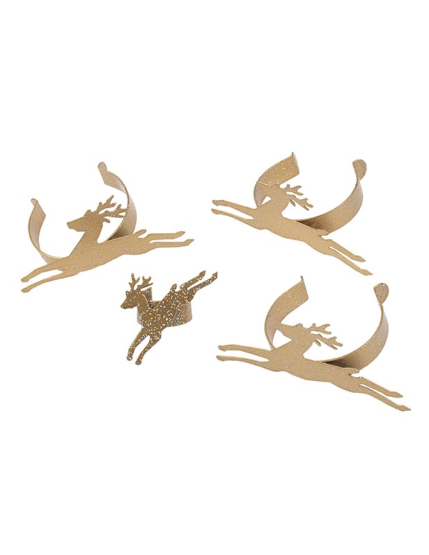 PARTYLITE Kynttiläkoriste, 4 kpl - Joulutuotteet - 10105403125 - 1