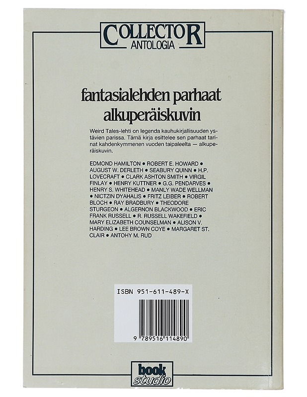 Weird Tales : fantasialehden parhaat alkuperäiskuvin - Haining, Peter - Fantasia- ja scifi - 10105403139 - 1