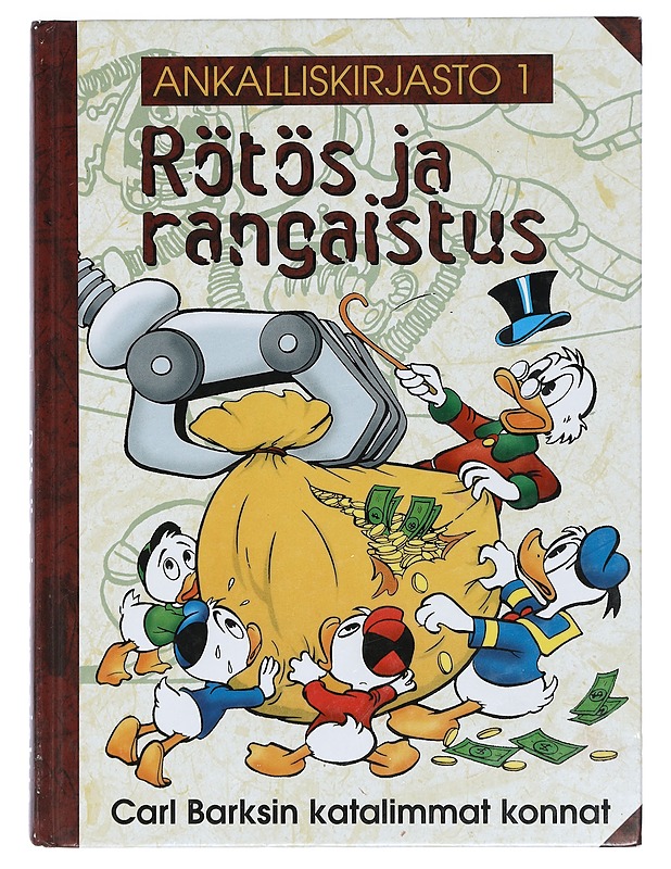 Rötös ja rangaistus - Barks, Carl - Lastenkirjat - 10105403142 - 0
