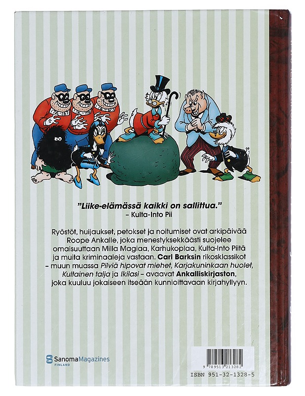 Rötös ja rangaistus - Barks, Carl - Lastenkirjat - 10105403142 - 1