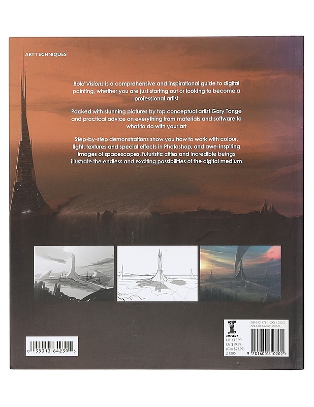Bold visions : the digital painting bible - Gary Tonge - Fantasia- ja scifi - 10105403148 - 1
