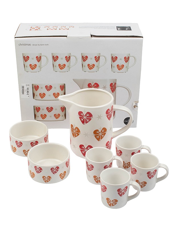 SAGAFORM Kuppisetti, 7 osaa - Joulutuotteet - 10105403157 - 0