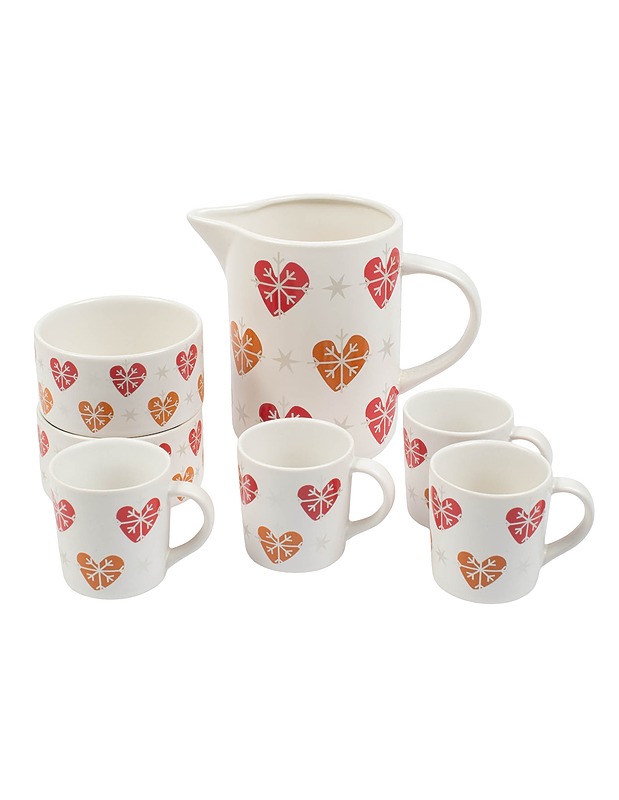 SAGAFORM Kuppisetti, 7 osaa - Joulutuotteet - 10105403157 - 1