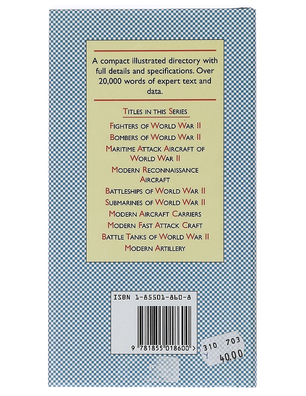 An illustrated data guide to World War II maritime attack aircraft - Chant, Christopher - Tietokirjat ja oppaat - 10105403155 - 1