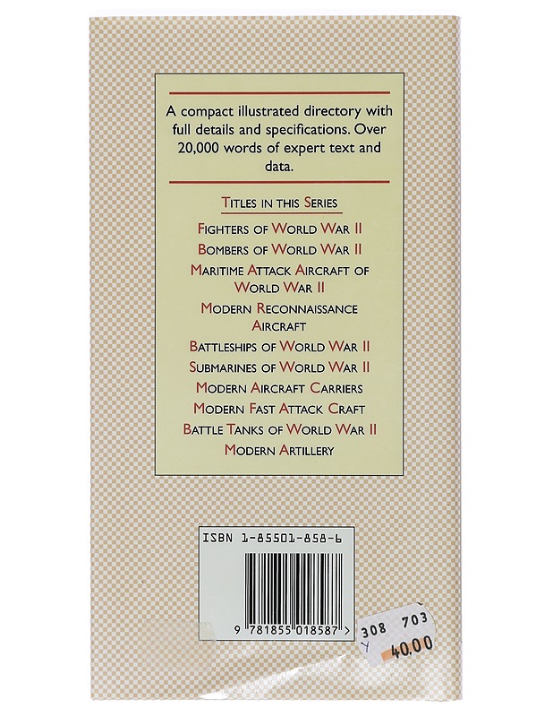 An illustrated data guide to World War II bombers - Chant, Christopher - Tietokirjat ja oppaat - 10105403167 - 1