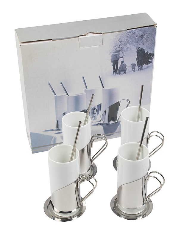 Glögimukisetti, 4 kpl - Joulutuotteet - 10105403181 - 0