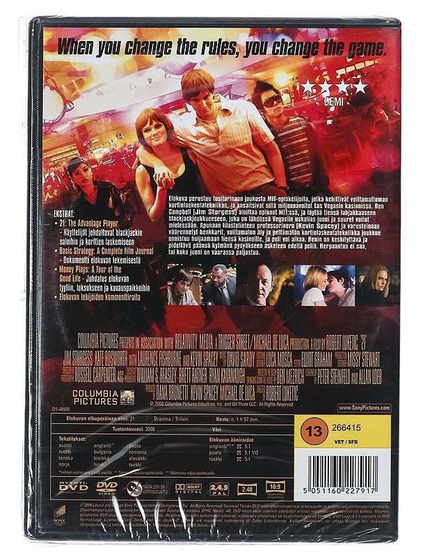 21 - DVD - DVD-elokuvat - 10105403185 - 1