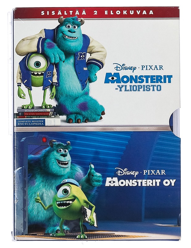 Monsterit Yliopisto /Monsterit Oy - 2:n elokuvan boksi - DVD - DVD-elokuvat - 10105403194 - 0
