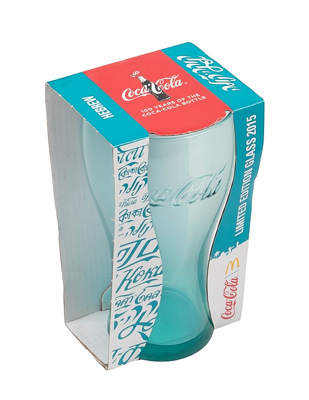 MCDONALD'S Coca-Cola Limited Edition 2015 lasi, Hebrew - Lasit - 10105403199 - 0