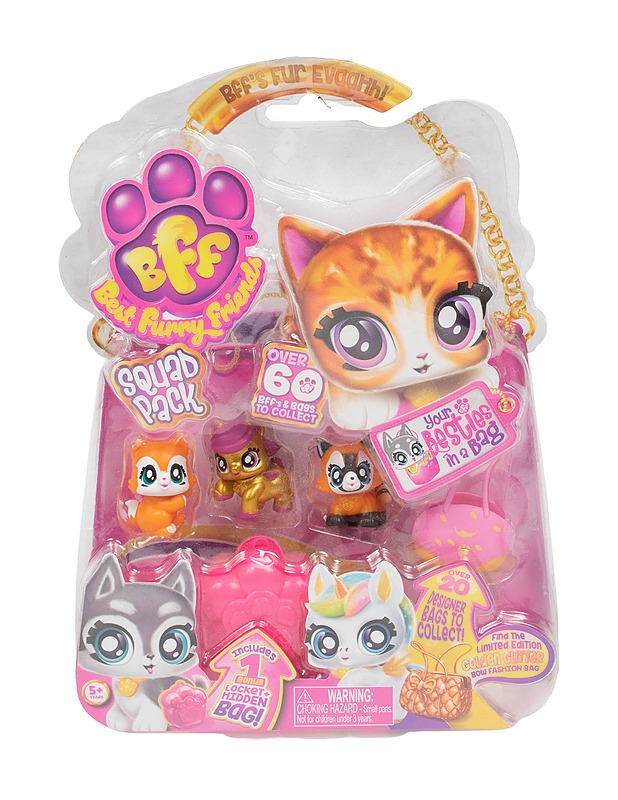 BEST FURRY FRIENDS Squad Pack lelusetti - Lasten lelut - 10105403207 - 0