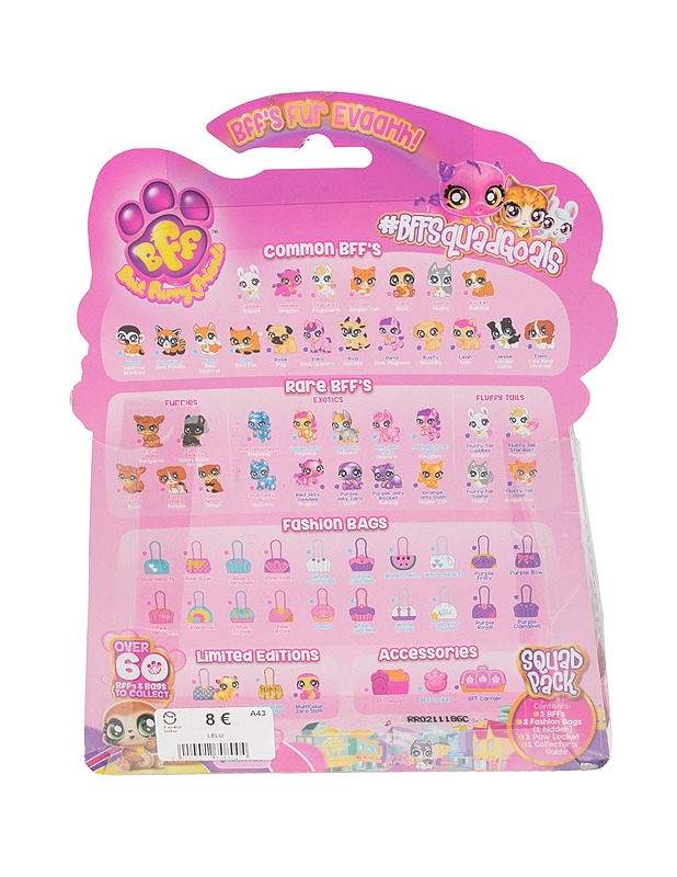 BEST FURRY FRIENDS Squad Pack lelusetti - Lasten lelut - 10105403207 - 1