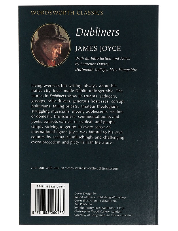 Dubliners - Joyce, James - Romaanit ja novellit - 10105403210 - 1