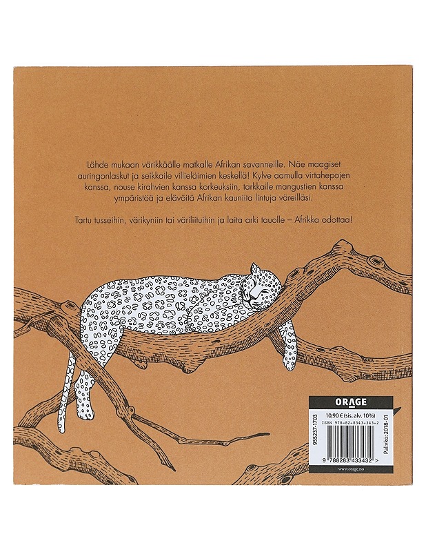 Väritä villi Afrikka värityskirja - Suthipa Kamyam - Tietokirjat ja oppaat - 10105403218 - 1