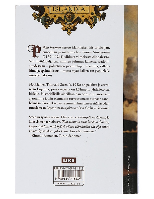 Pikku hevonen - Steen, Thorvald - Historiakirjat - 10105403220 - 1