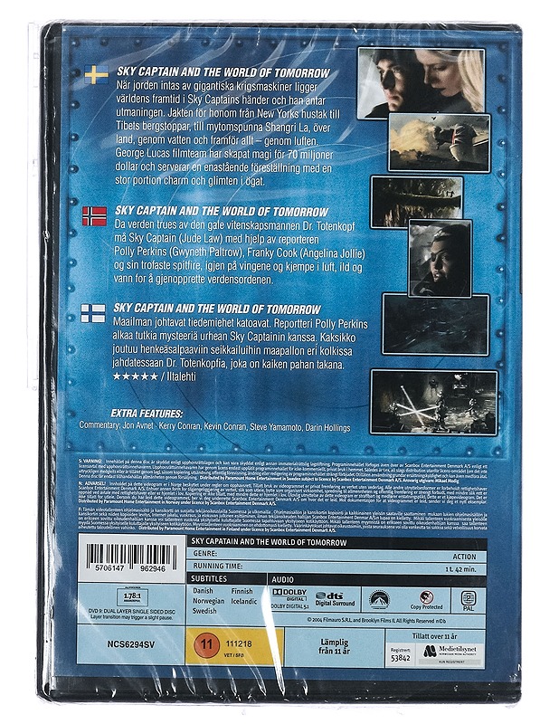 Sky Captain and the World of Tomorrow - DVD - DVD-elokuvat - 10105403248 - 1