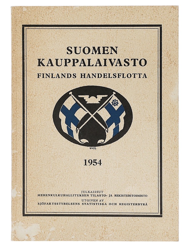 Suomen Kauppalaivasto; Finlands Handelsflotta 1954 - Tietokirjat ja oppaat - 10105403277 - 0