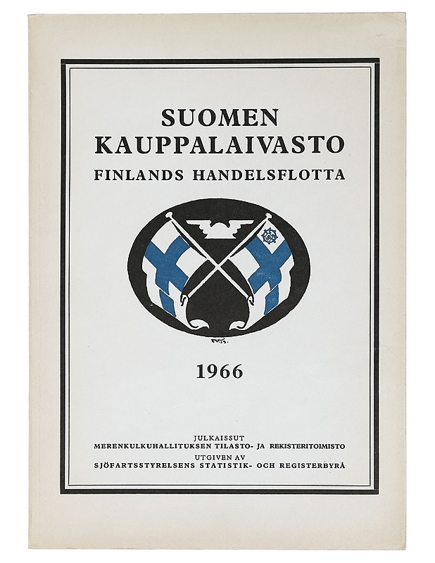 Suomen Kauppalaivasto; Finlands Handelsflotta 1966 - Tietokirjat ja oppaat - 10105403288 - 0