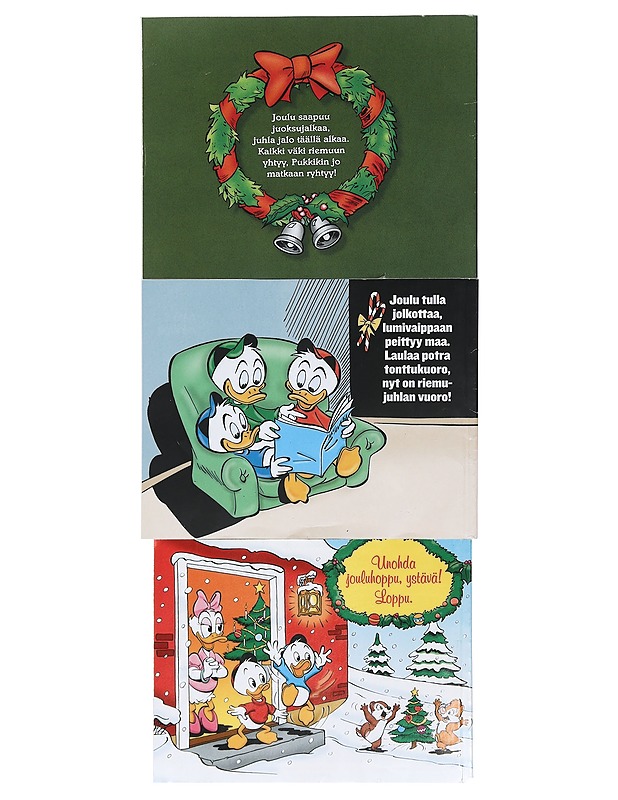 Aku Ankka Joulumanteli  Nrot 51B/2012, 52B/2019 ja 51B/2022 - Lehdet - 10105403308 - 1