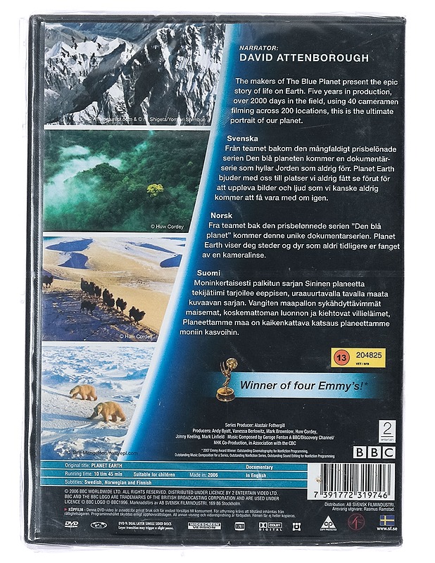 Planet Earth: The Complete Series - DVD - DVD-elokuvat - 10105403322 - 1