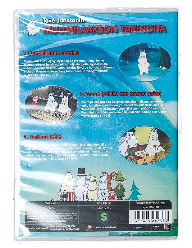 Muumi 23: Torkkuseitikit (MTV Dubbaus) - DVD - DVD-elokuvat - 10105403358 - 1