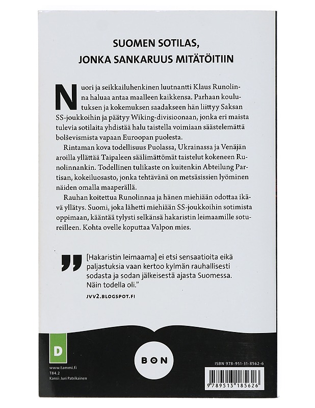 Hakaristin leimaama - Ville Kaarnakari - Elämäkerrat ja muistelmat - 10105403408 - 1