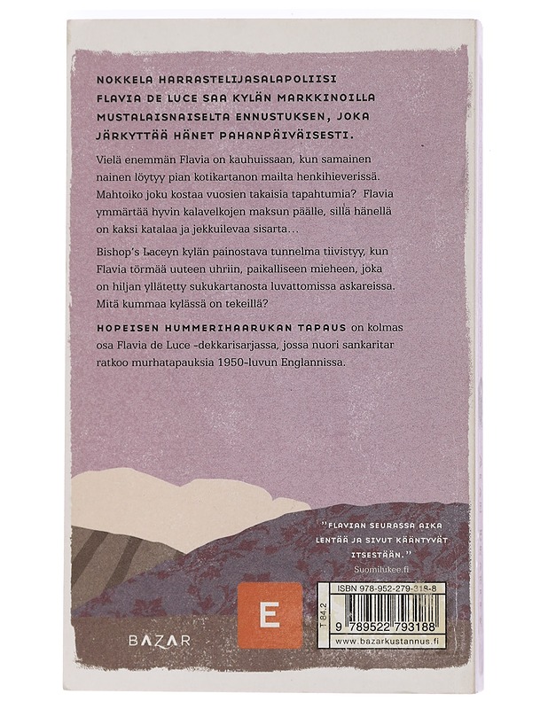 Hopeisen hummerihaarukan tapaus - Bradley, Alan - Jännitys ja dekkarit - 10105403467 - 1