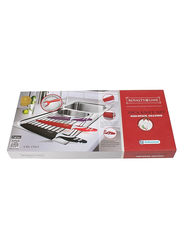 ROYALTY LINE Veitsisetti, 3 kpl - Muut astiat - 10105403495 - 0