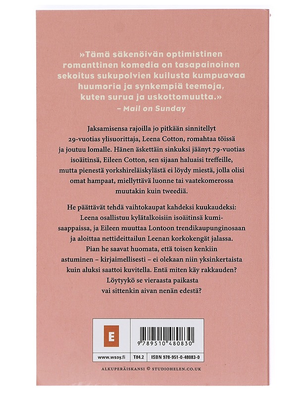 Vaihtokauppa - O'Leary, Beth - Romaanit ja novellit - 10105403507 - 1