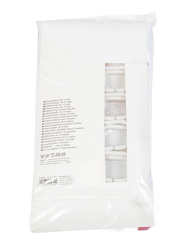 TIGER suihkuverho, 180 x 200 cm - Muut kodintekstiilit - 10105403514 - 1