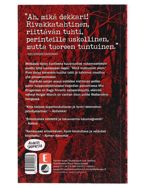 Minä matkustan yksin - Bjørk, Samuel - Jännitys ja dekkarit - 10105403516 - 1
