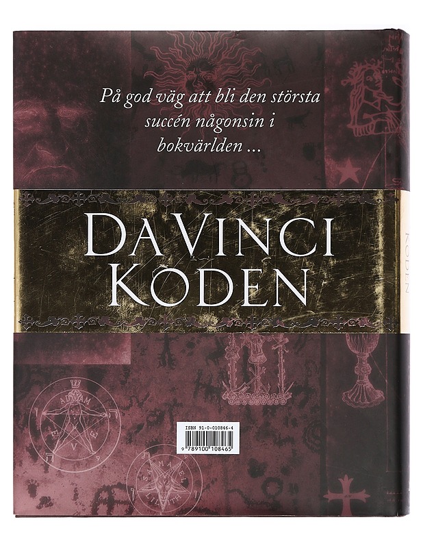 Da Vinci-koden : [den illustrerade utgåvan] - Brown, Dan - Jännitys ja dekkarit - 10105403526 - 1