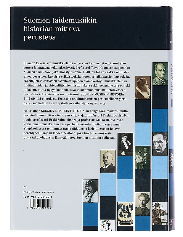 Suomen musiikin historia. 2, Kansallisromantiikan valtavirta : 1885-1918 - Aroheimo, Liisa - Elämäkerrat ja muistelmat - 10105403586 - 1
