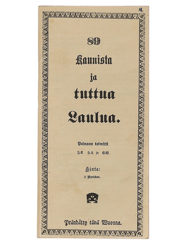 89 kaunista ja tuttua laulua - Kolehmainen, Ilkka - Musiikki- ja elokuvakirjat - 10105403592 - 0