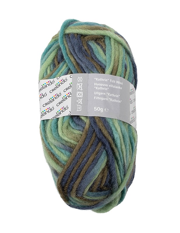 CRELANDO Kathrin huopuva villalanka, 50 g - 1 kerä - Käsityö - 10105403612 - 0