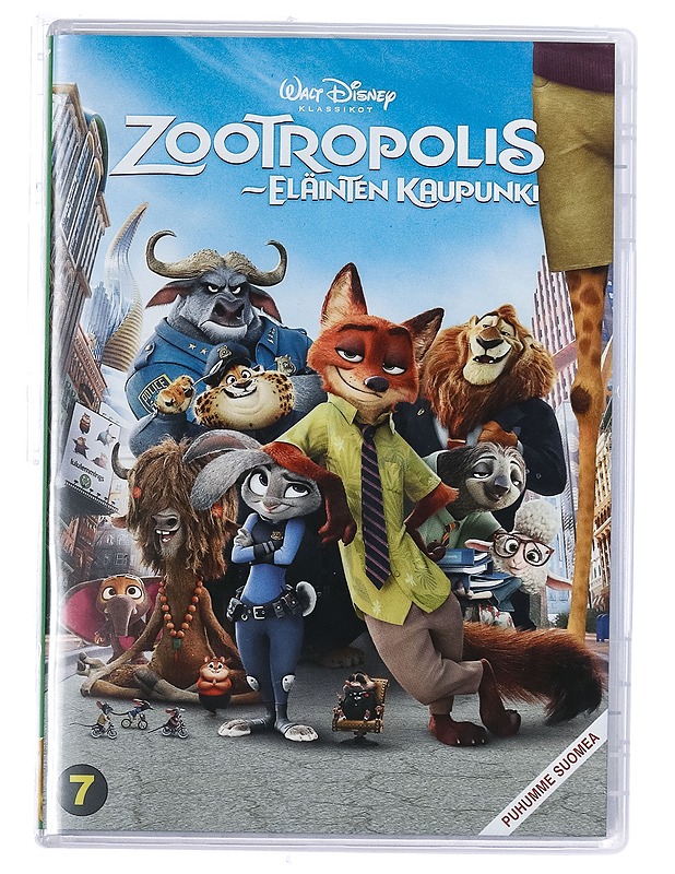 Zootropolis - DVD - DVD-elokuvat - 10105403629 - 0