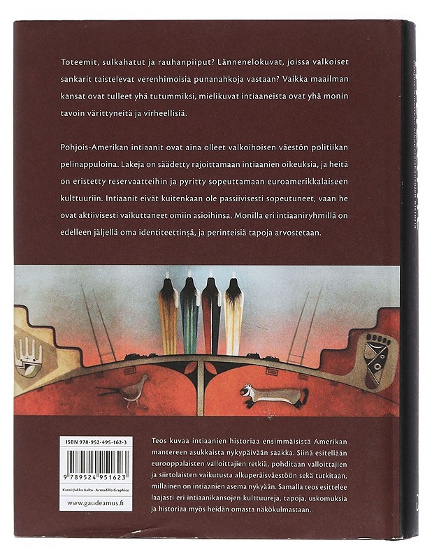 Intiaanit : Pohjois-Amerikan alkuperäiskansojen historia - Andersson, Rani-Henrik - Tietokirjat - 10105403639 - 1