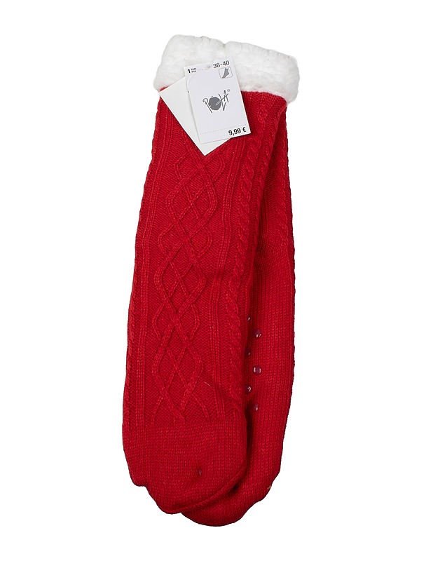 POLA jouluiset pörrösukat, 36-40 - Joulutuotteet - 10105403707 - 0