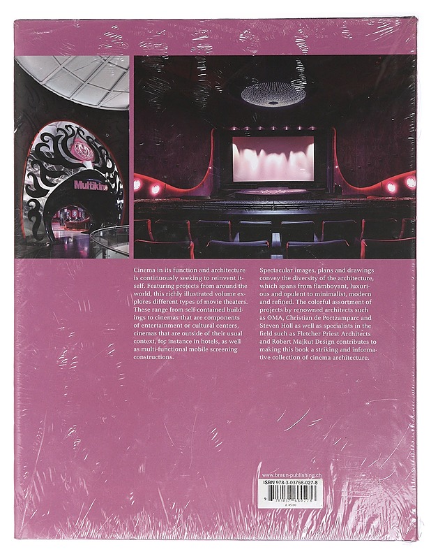 Cinema Architecture -  Chris van Uffelen  - Harrastekirjat - 10105403716 - 1