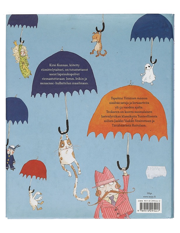 Tapahtui Tiitiäisen maassa - Kunnas, Kirsi - Lastenkirjat - 10105403727 - 1