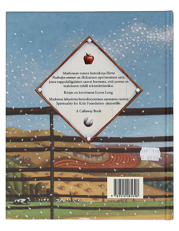 Herra Peabodyn omenat - Madonna - Lastenkirjat - 10105403732 - 1