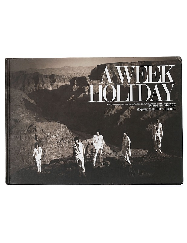 A Week Holiday - It's Stylish Photobook - TVXQ - Taide- ja kulttuurikirjat - 10105403741 - 0