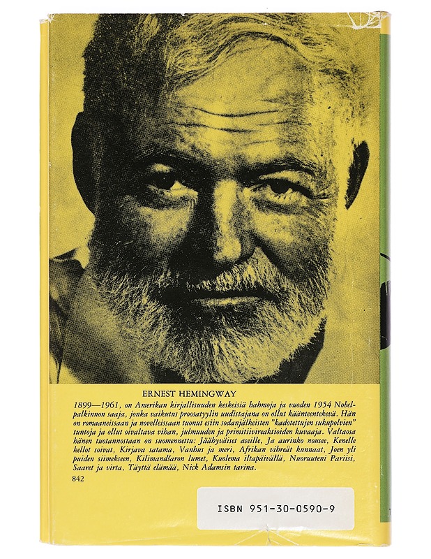 Afrikan vihreät kunnaat - Hemingway, Ernest - Elämäkerrat ja muistelmat - 10105403779 - 1