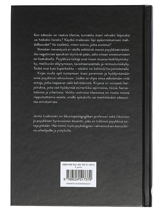 Psyykkinen vahvuus : mielen taitojen harjoituskirja - Jarmo Liukkonen - Kirja lahjaksi - 10105403812 - 1