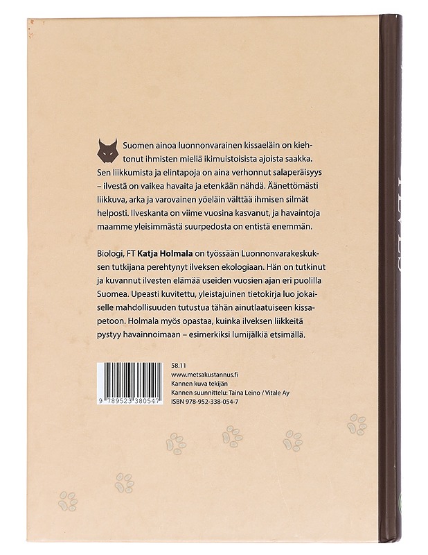 Ilves - Holmala, Katja - Lemmikki- ja luontokirjat - 10105403828 - 1