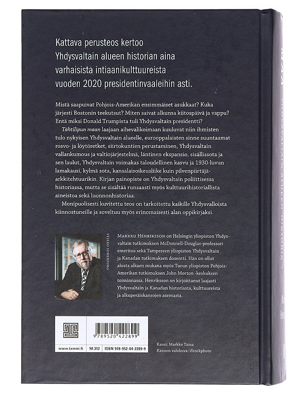 Tähtilipun maa : Yhdysvaltain alueen historia - Henriksson, Markku - Historiakirjat - 10105403832 - 1