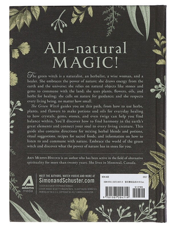 The Green Witch: Your Complete Guide to the Natural Magic of Herbs, Flowers, Essential Oils, and More - Fantasia- ja scifi - 10105403955 - 1